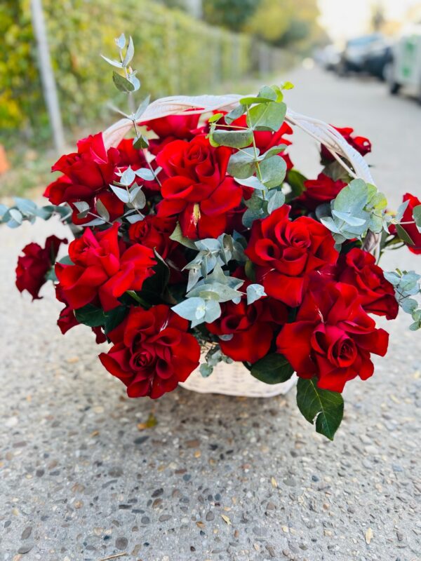 Aranjament 'Inimă de Catifea"